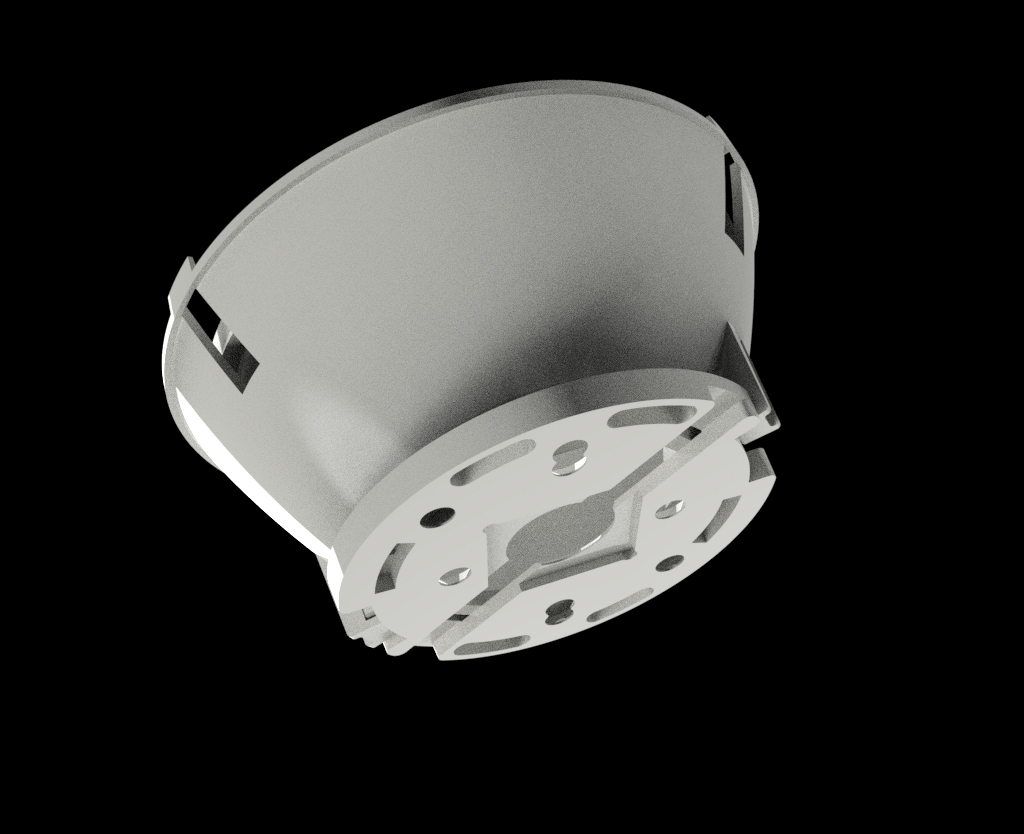 Diameter68mm Height30mm Downlight Lenses Hotel And Restaurant Series