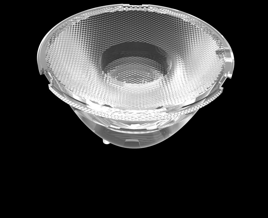 Diameter55mm Height30mm Downlight Lenses Hotel And Restaurant Series