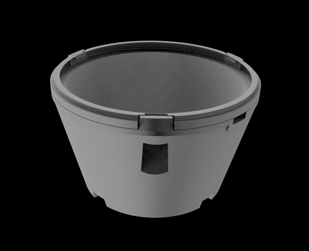 Diameter45mm Height 25mm Downlight Lenses Hotel And Restaurant Series