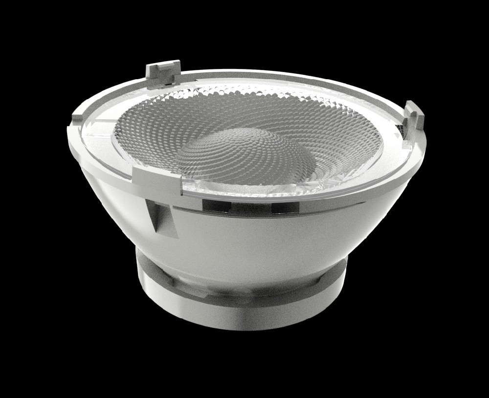 Diameter45mm Height23mm Downlight Lenses Hotel Cutoff Series
