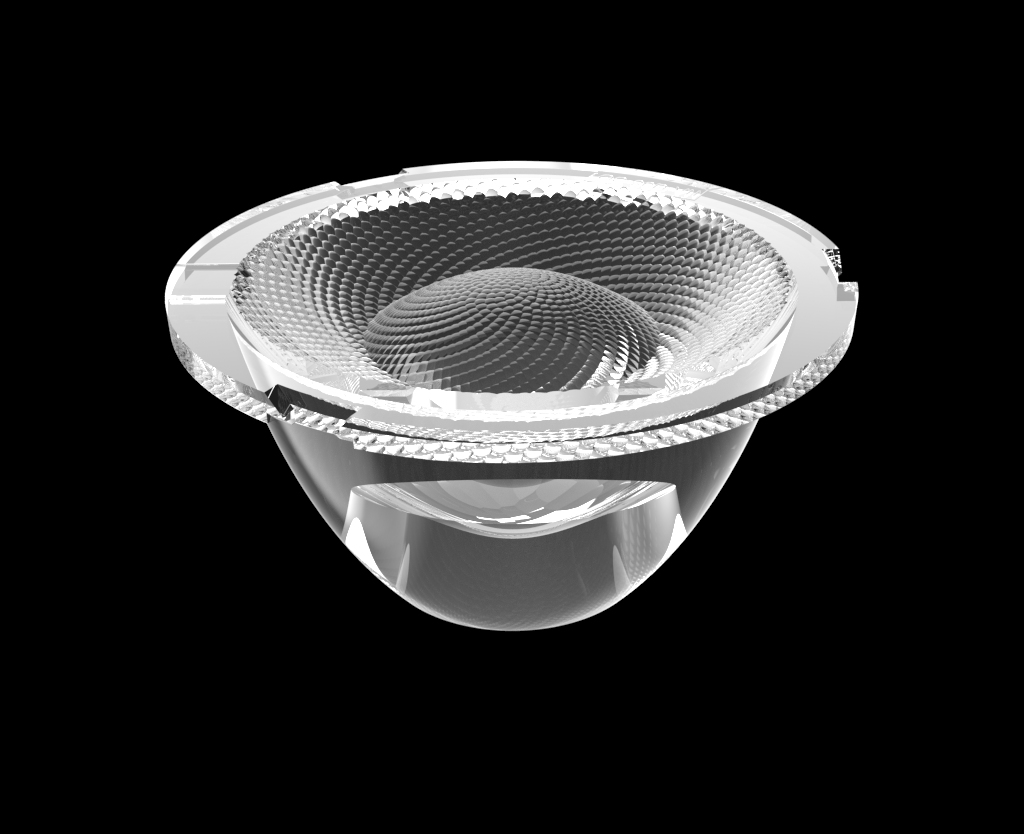 Diameter45mm Height23mm Downlight Lenses Hotel Cutoff Series
