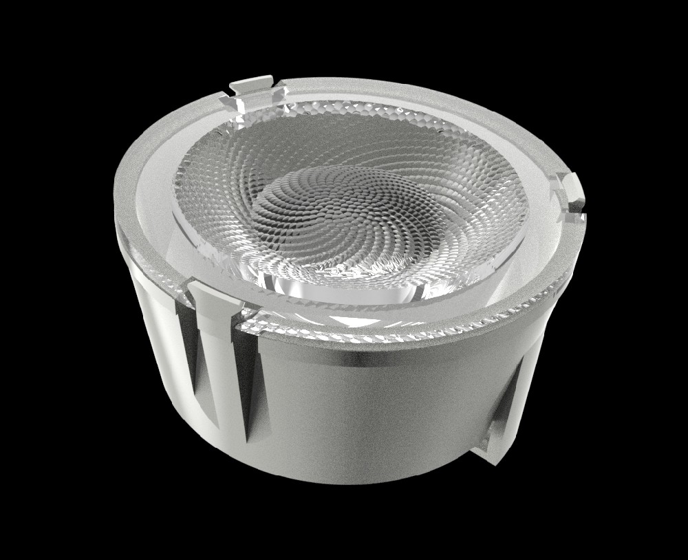 Diameter 28mm Height 15mm Downlight Lenses Hotel Cutoff Series