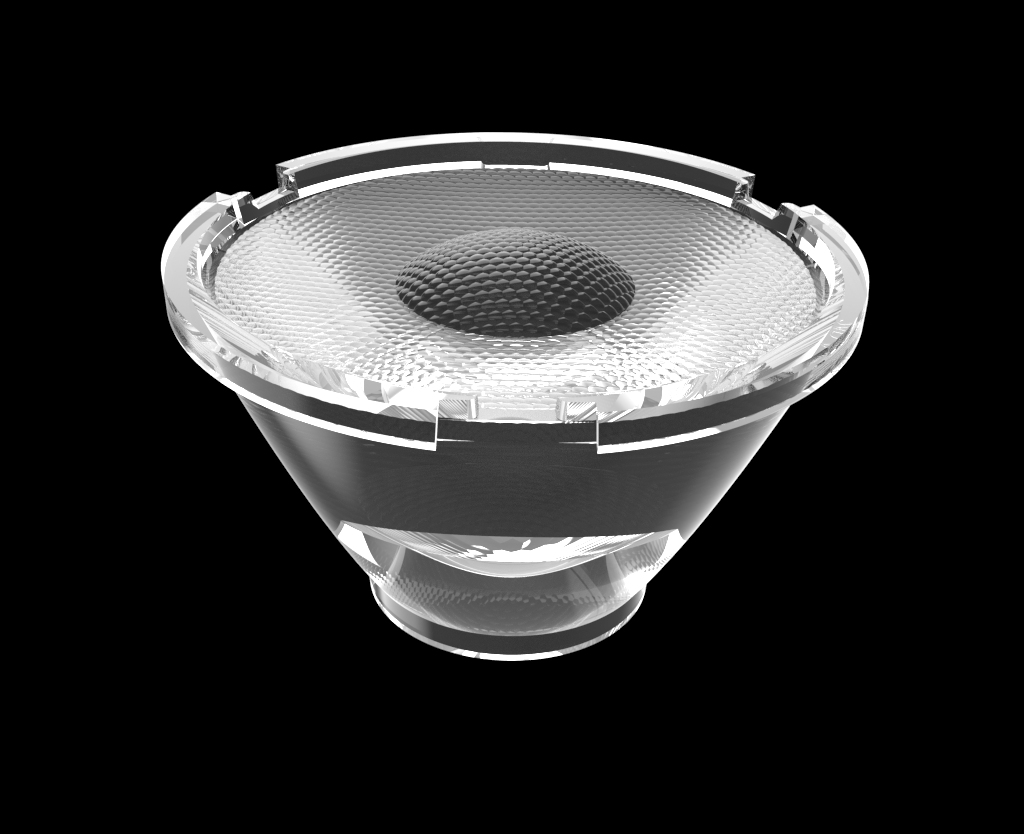 Diameter40mm Height23mm Downlight Lenses Hotel Cutoff Series