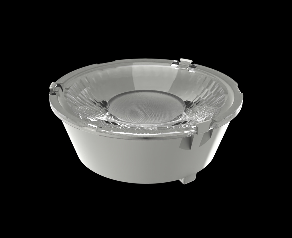 Diameter 55mm Height20mm Downlight Lenses Dual Color Temperature Series