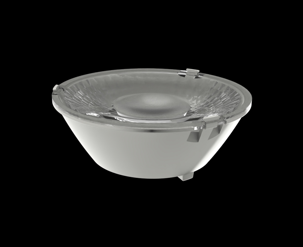Diameter70mm Height25mm Downlight LensesFor LED Light With Holders Dual Color Temperature Series