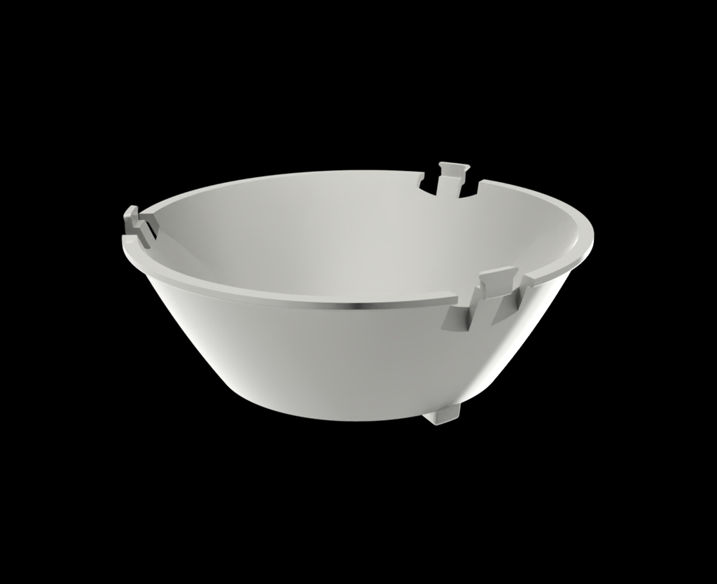 Diameter70mm Height25mm Downlight LensesFor LED Light With Holders Dual Color Temperature Series