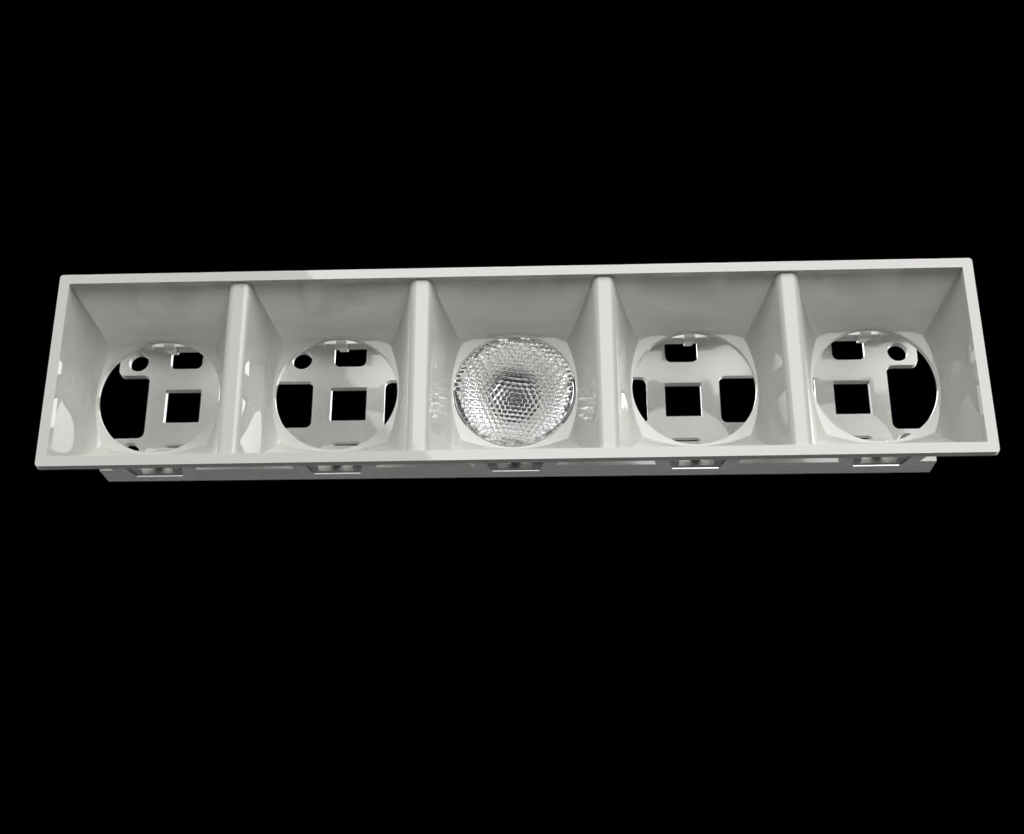 Linear  Light Lenses Hotel And Catering Series For 3535 Light Source