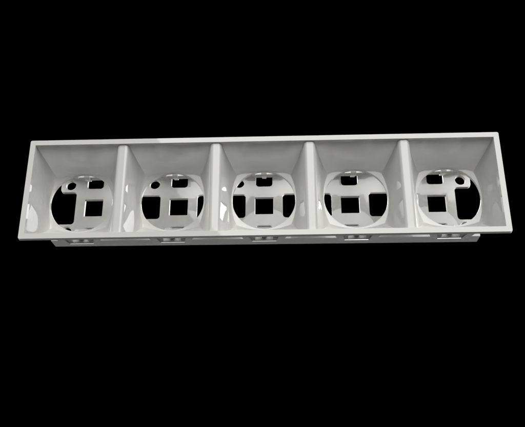 Linear  Light Lenses Hotel And Catering Series For 3535 Light Source