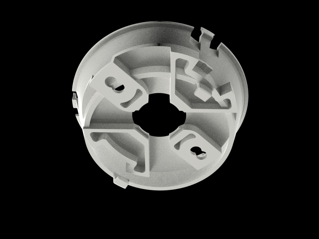 55mm track Light Lenses Dual Color Temperature Downlight Series for φ9-φ15 COB and CSP Light Source
