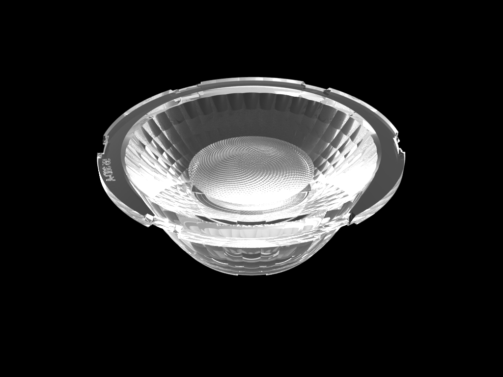 55mm track Light Lenses Dual Color Temperature Downlight Series for φ9-φ15 COB and CSP Light Source