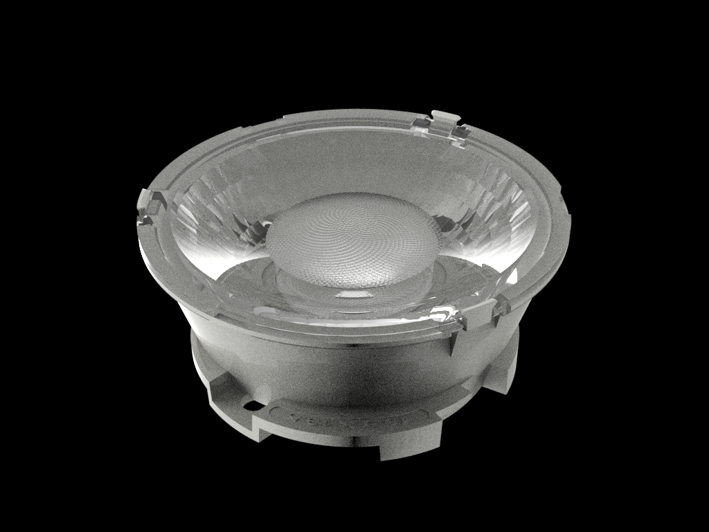 55mm track Light Lenses Dual Color Temperature Downlight Series for φ9-φ15 COB and CSP Light Source
