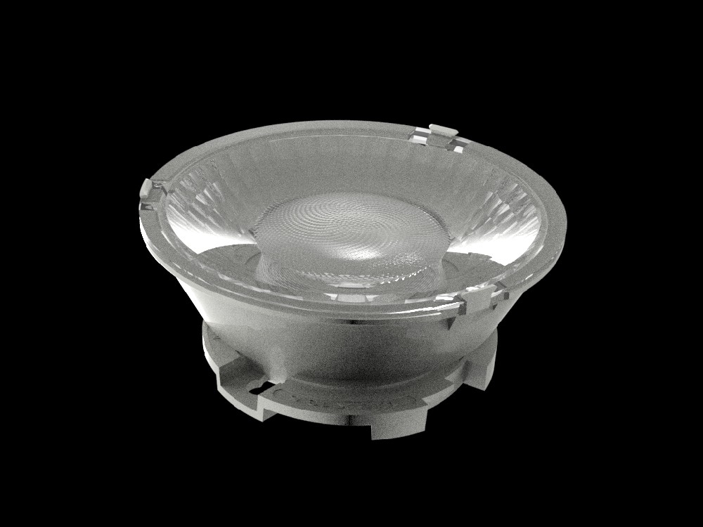 62mm Track Light Lenses Dual Color Temperature Downlight Series for φ9-φ15 COB Light Source