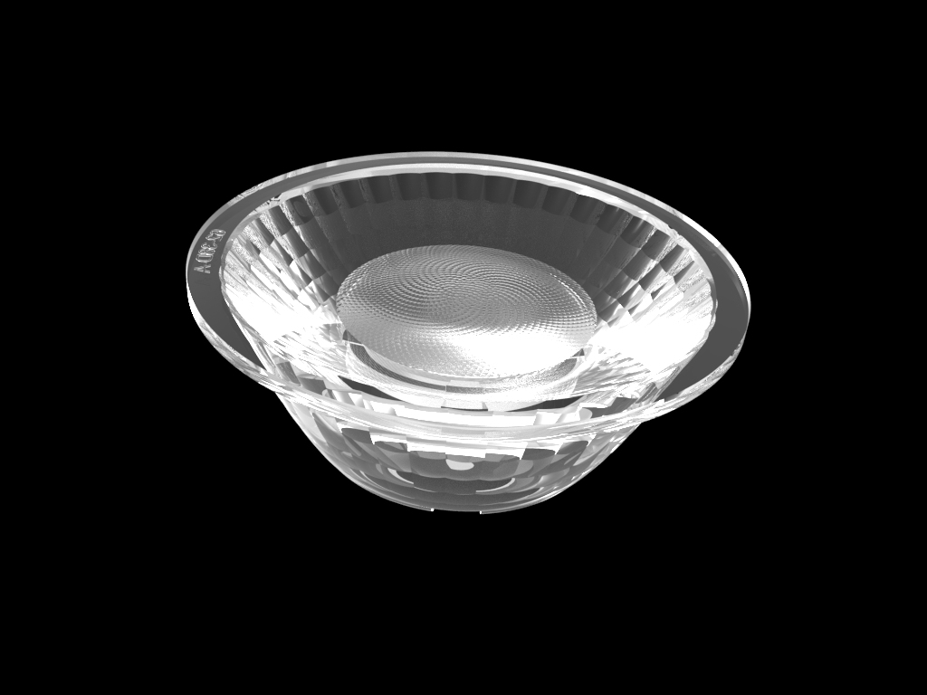 62mm Track Light Lenses Dual Color Temperature Downlight Series for φ9-φ15 COB Light Source
