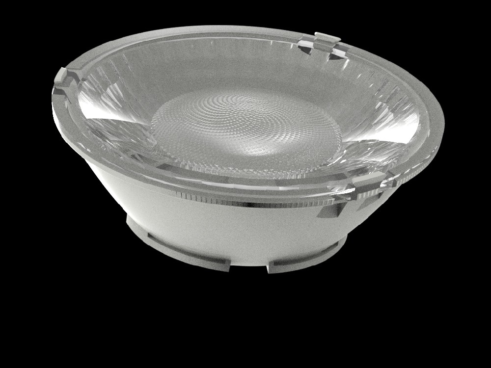 83mm Track Light Lenses For LED Light With Holder Dual Color Temperature Downlight Series