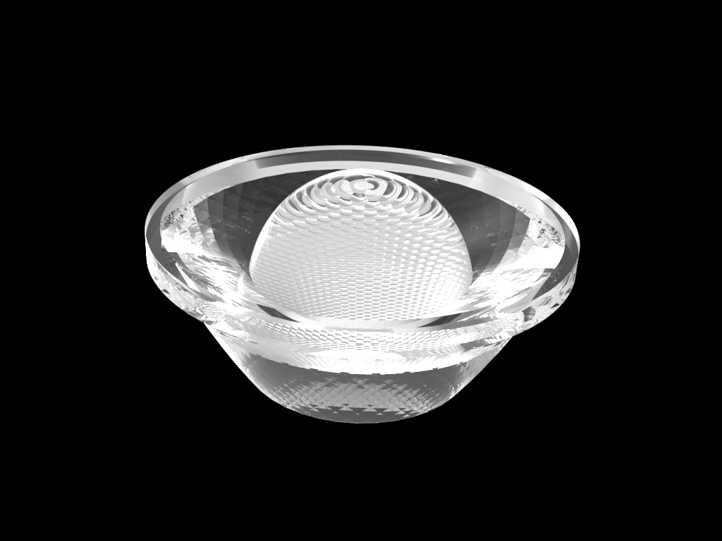 PMMA/PC-1250Y Material Track light lenses  For Indoor Focusing series