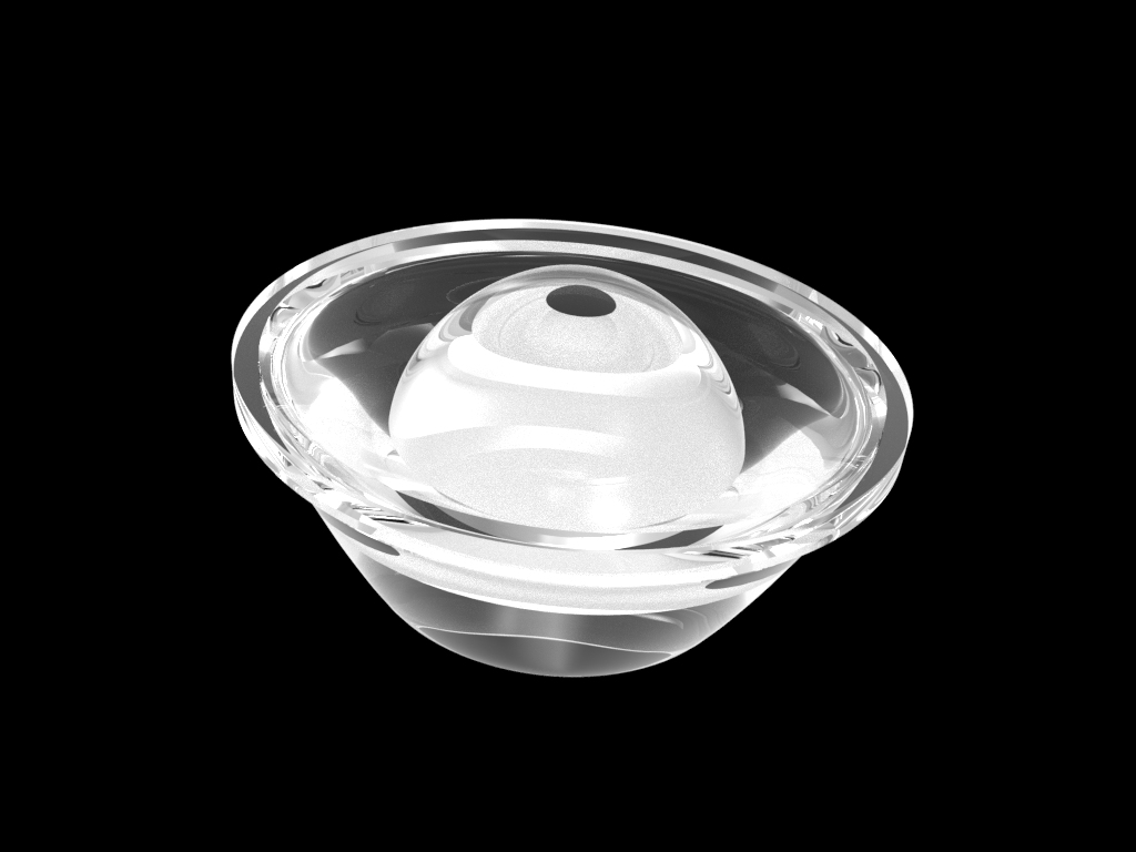PMMA/PC-1250Y Material Track light lenses Focusing series
