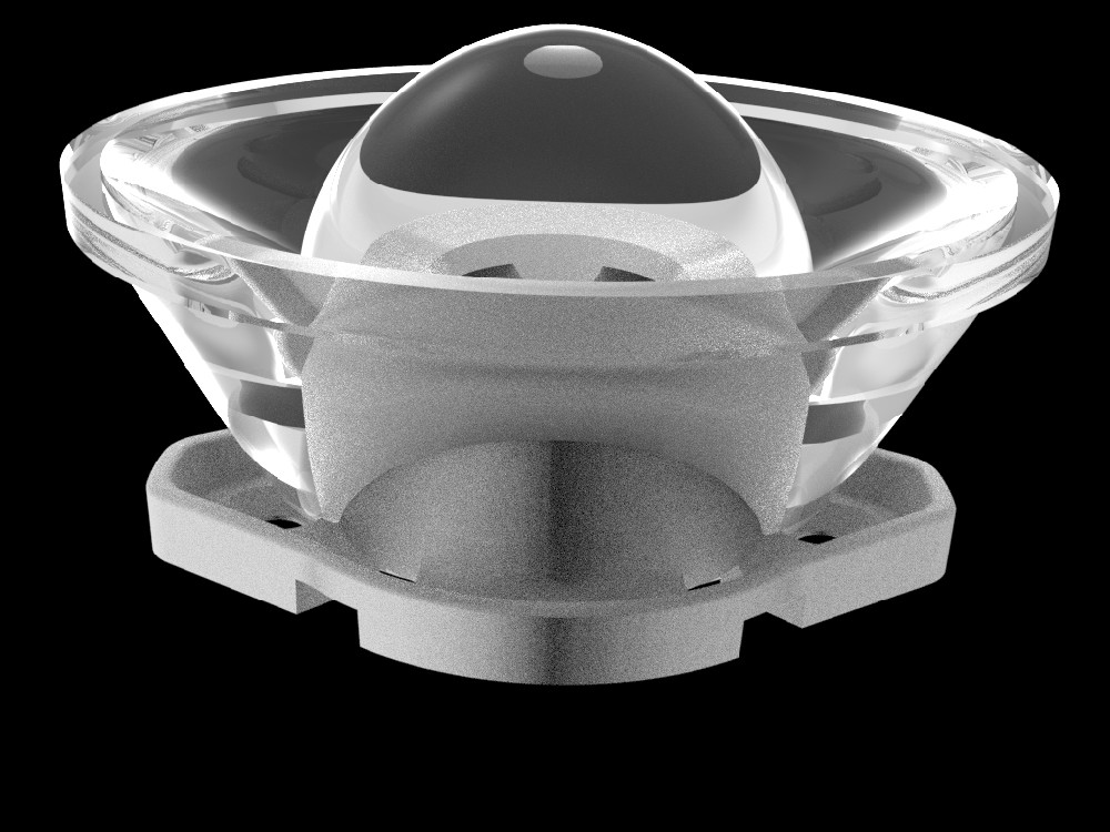 PMMA/PC-1250Y Material Track light lenses Focusing series