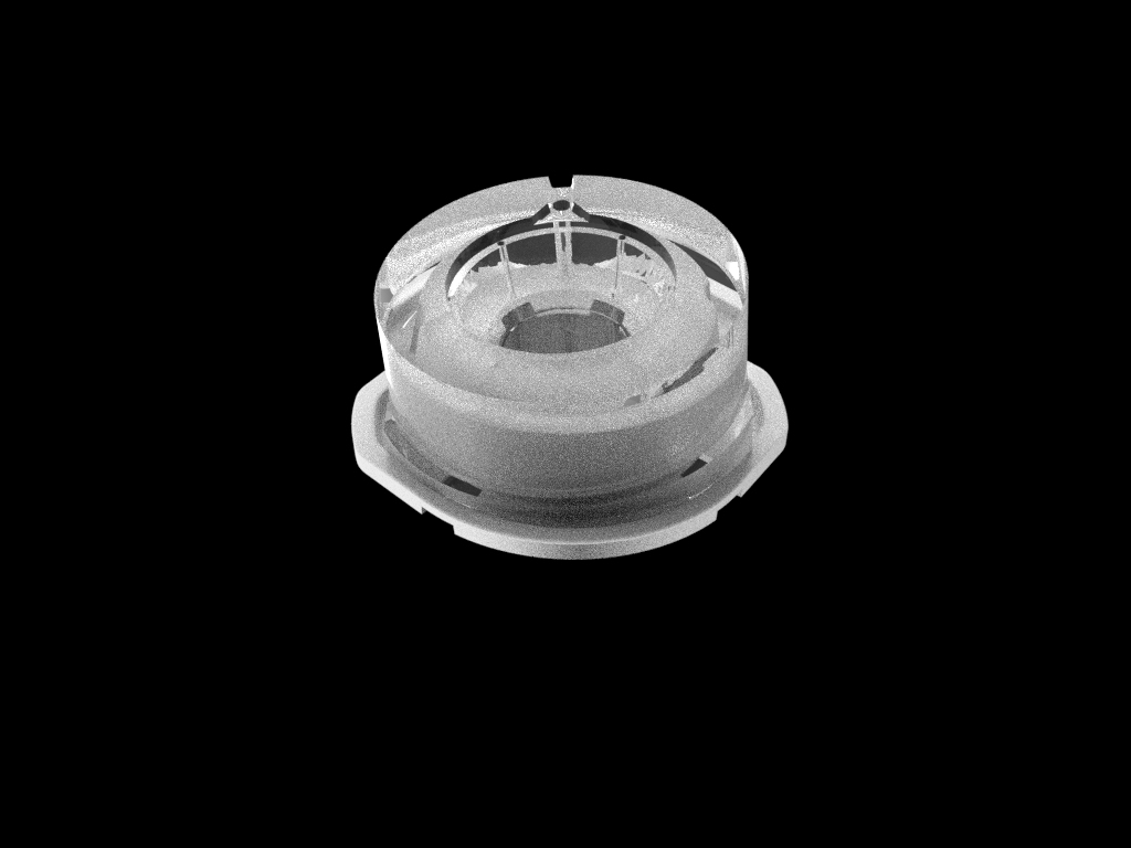 PMMA/PC Material Track light lenses Focusing series  with 3535 light source