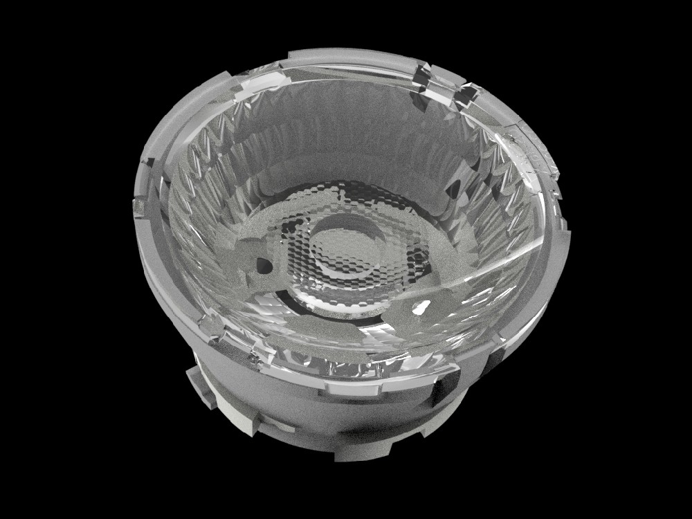 35mm PMMA Track Light Lenses Hidden Light Glare-free Anti-glare Series