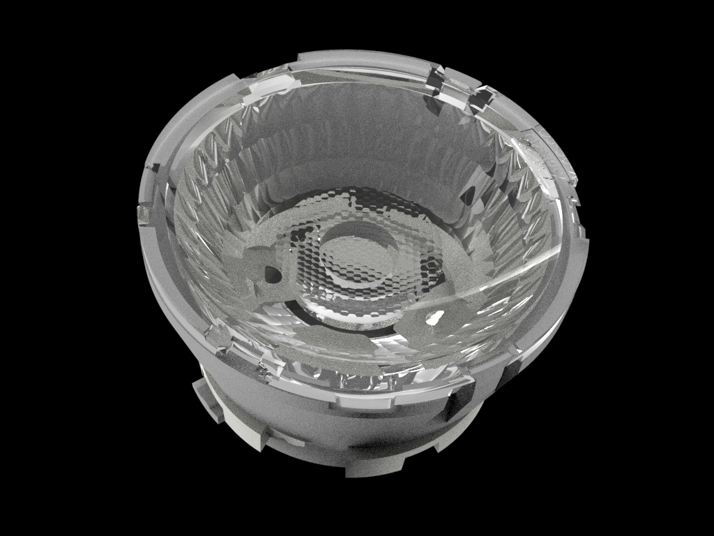 35mm PMMA Track Light Lenses Hidden Light Glare-free Anti-glare Series