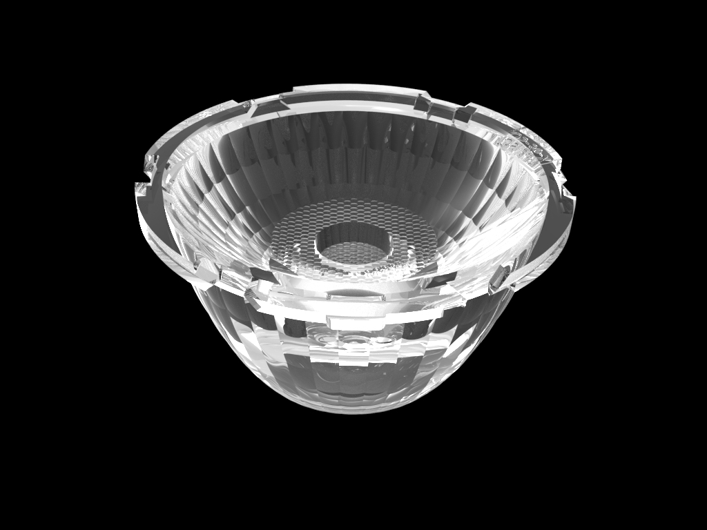 35mm PMMA Track Light Lenses Hidden Light Glare-free Anti-glare Series