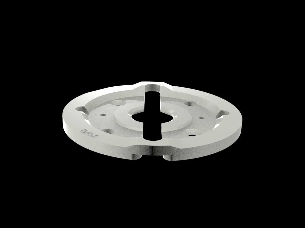 Diameter 68mm Height 25mm Track Light TIR Lenses For LED Light With Holder KA Series
