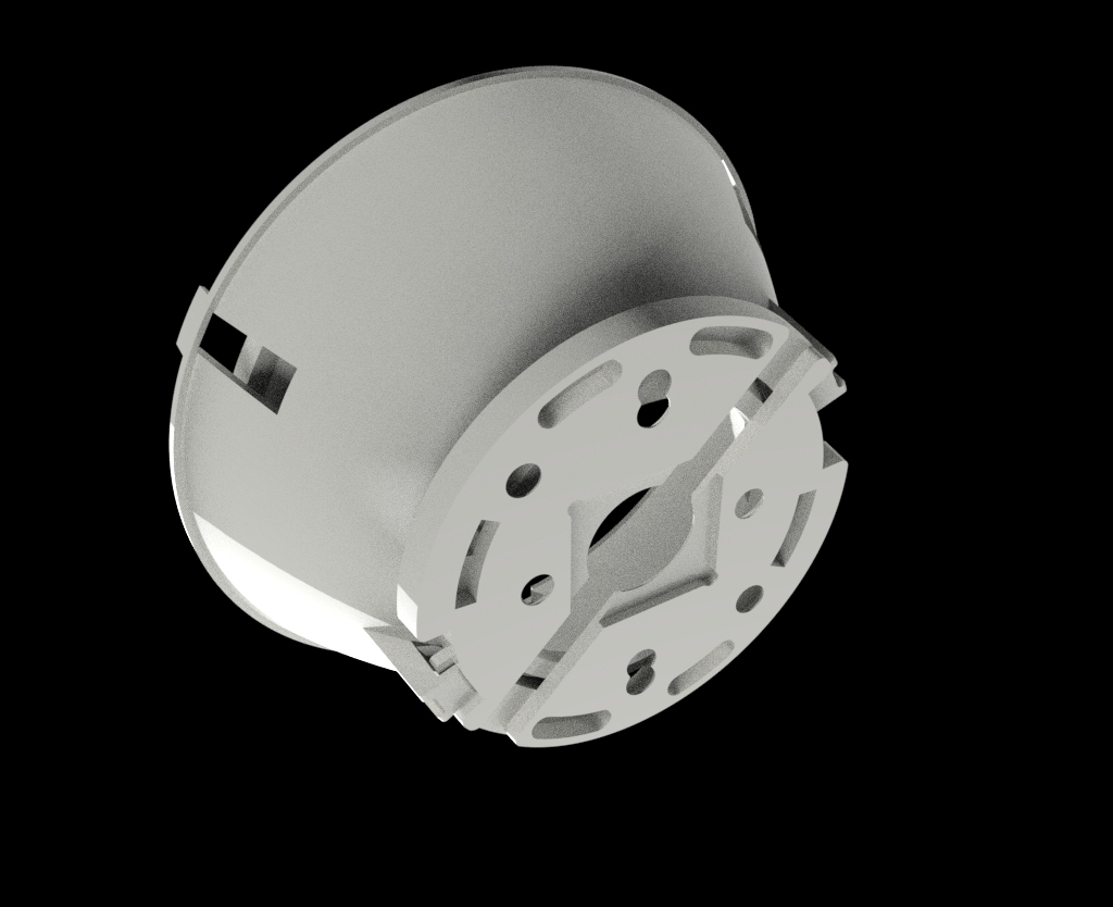 Diameter75mm Height30mm Downlight Lens Hotel And Restaurant Series